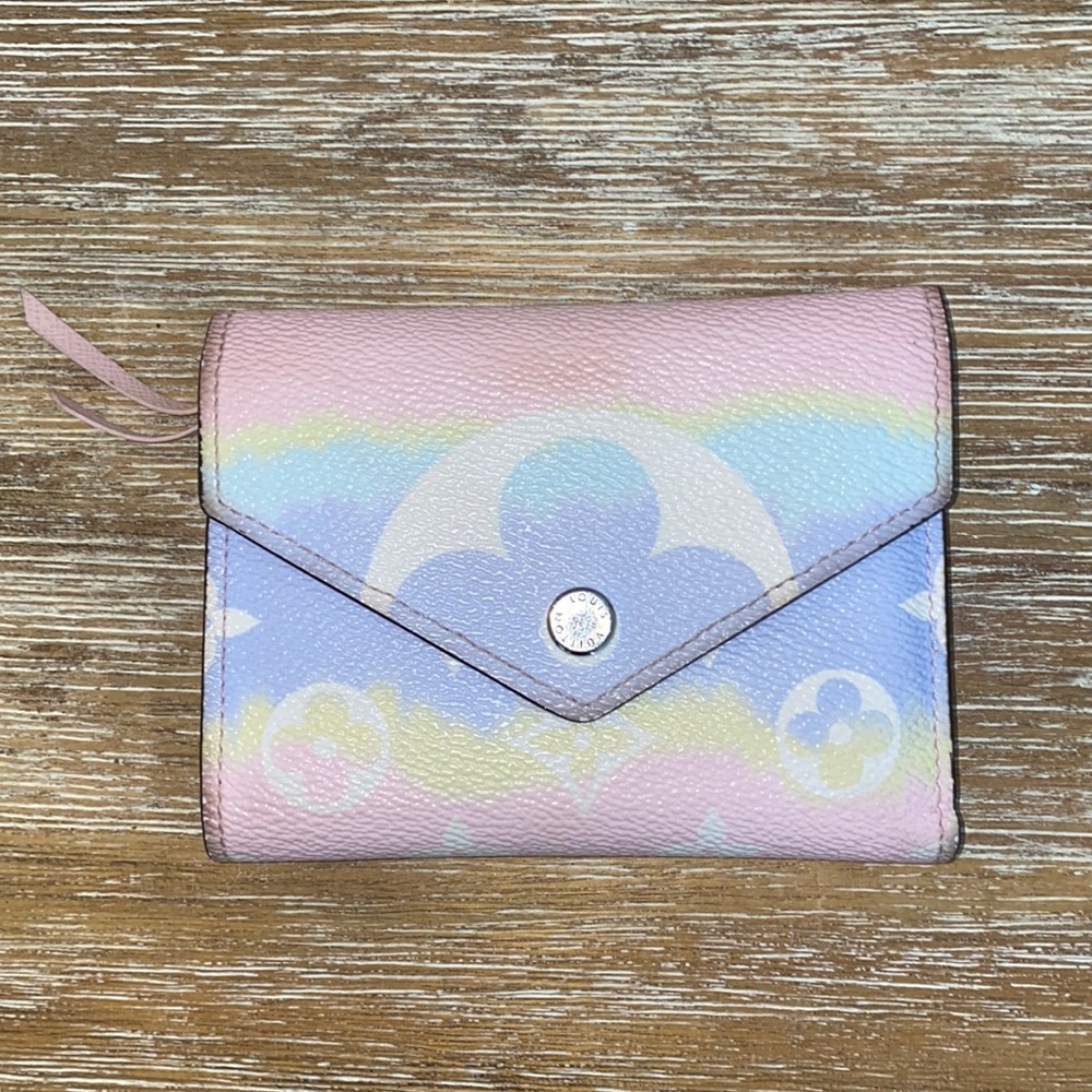 Louis Vuitton limited spring edition 3 fold wallet